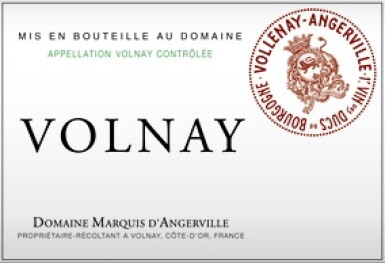 View full screen - View 1 of Lot 290. Volnay 2012 Marquis d'Angerville (6 BT).
