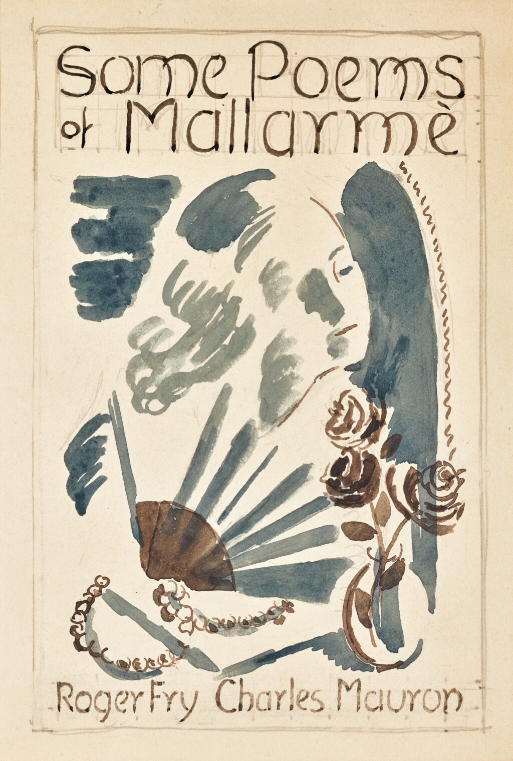 View full screen - View 1 of Lot 108. VANESSA BELL | DESIGN FOR ROGER FRY AND CHARLES MAURON'S SOME POEMS OF MALLARMÉ.