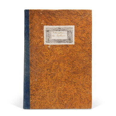 View full screen - View 1 of Lot 434. Estimation des tableaux de Venise. Manuscrit autographe de la duchesse de Berry. Venise, 1860-1862..