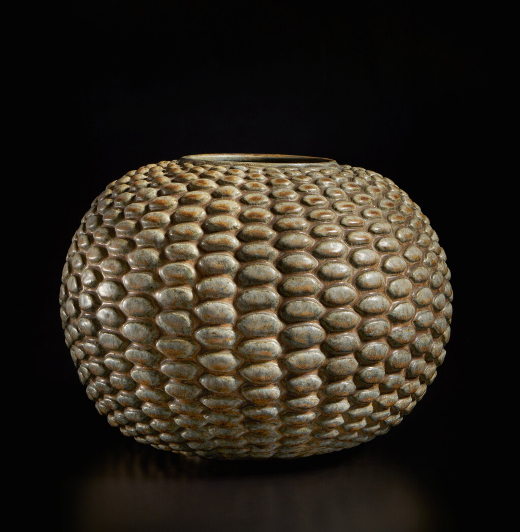 View full screen - View 1 of Lot 6. "Sea Urchin" Vase.
