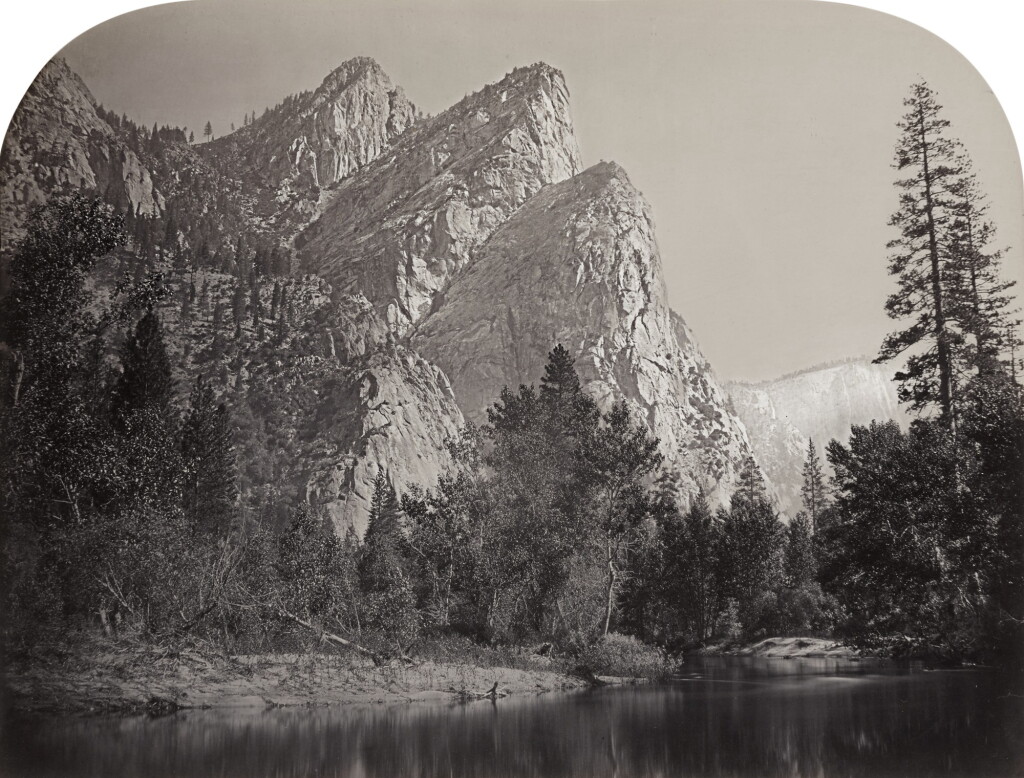 View full screen - View 1 of Lot 137. 'Pompomasos, Three Brothers, 4480 ft., Yo Semite'.