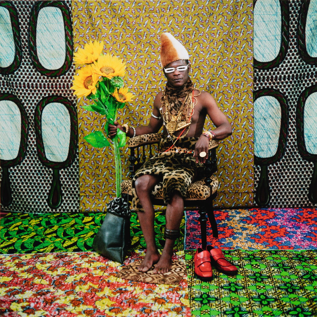 View full screen - View 1 of Lot 11. SAMUEL FOSSO | LE CHEF: CELUI A VENDU L'AFRIQUE AUX COLONS, TATI SERIES, 1997.