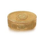A Two-Colored Gold and Enamel Snuff Box, Jean-François Dodard, Paris, 1765
