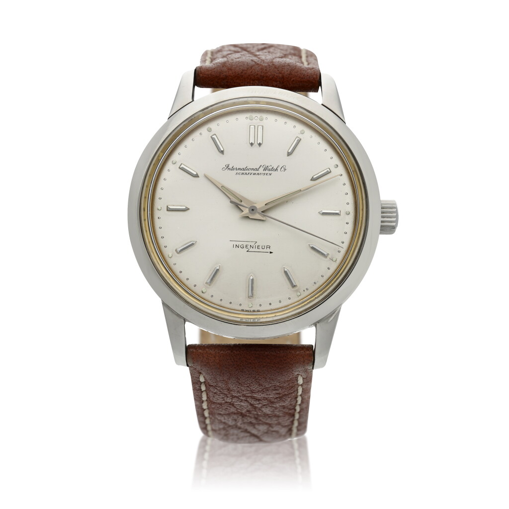 View full screen - View 1 of Lot 268. Ingenieur A stainless steel automatic wristwatch, Circa 1970.
