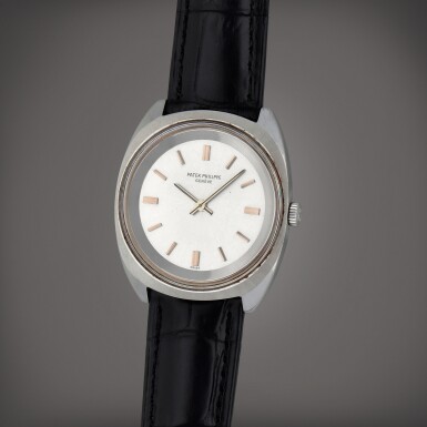 View full screen - View 1 of Lot 247. Reference 3579 | A stainless steel wristwatch | Circa 1971.