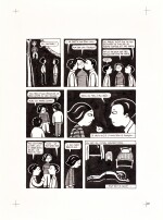 Persepolis (Original Book Art, page 61)
