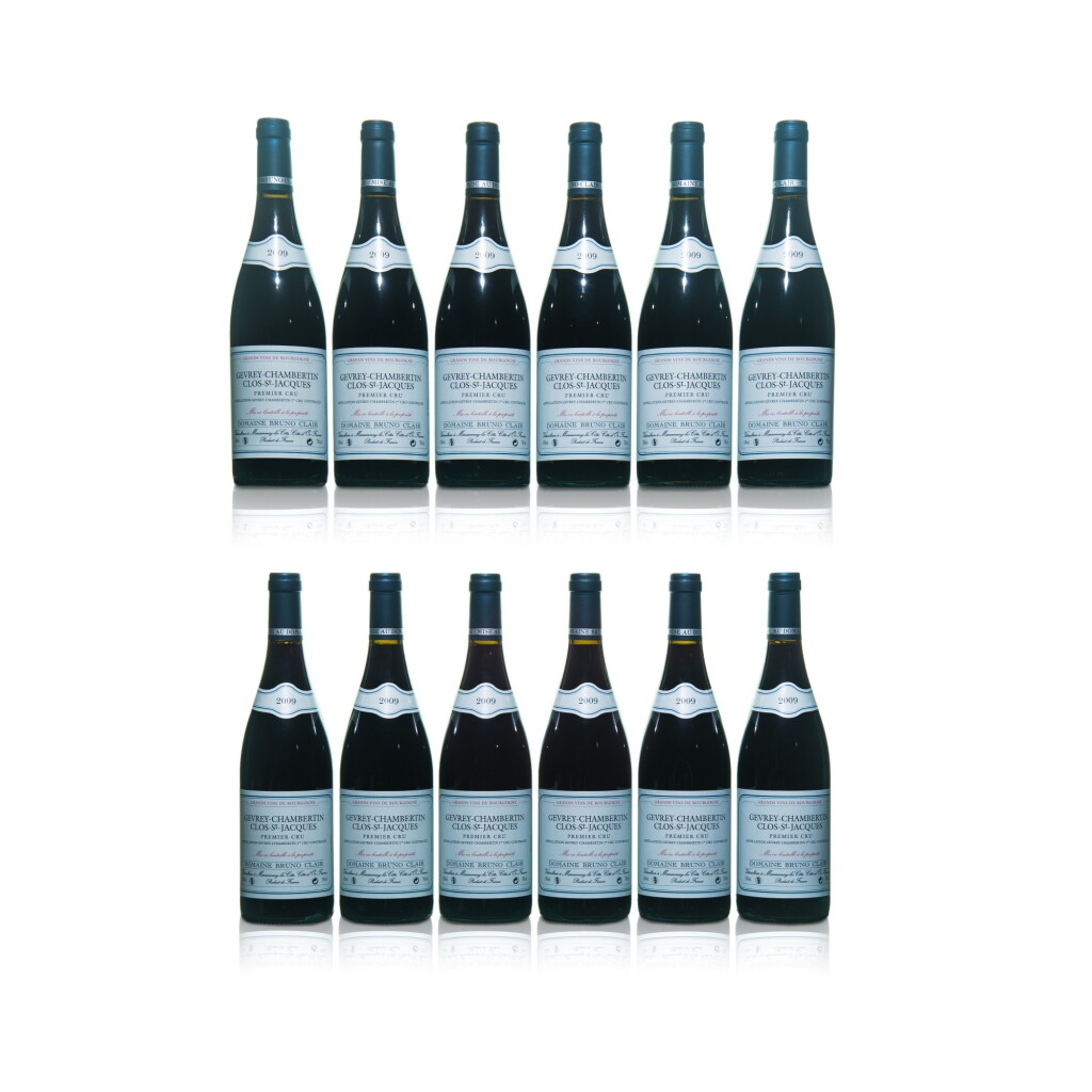 View full screen - View 1 of Lot 277. Gevrey Chambertin, Clos St. Jacques 2009 Bruno Clair (12 BT).