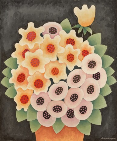 View full screen - View 1 of Lot 70. 24 Fleurs (24 Flowers).