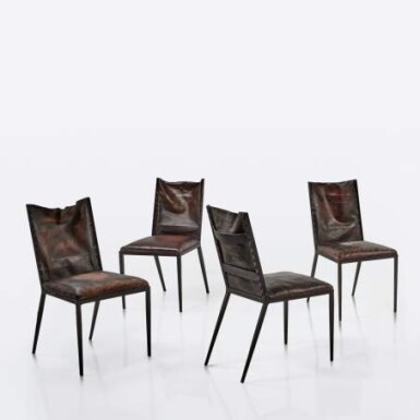 View full screen - View 1 of Lot 102. Set of Four Side Chairs.