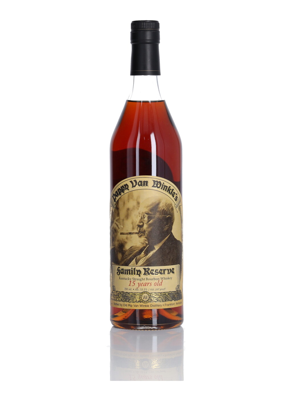 View full screen - View 1 of Lot 161. Pappy Van Winkle's 15 Year Old Family Reserve 107 Proof NV (1 Bottle 70cl).
