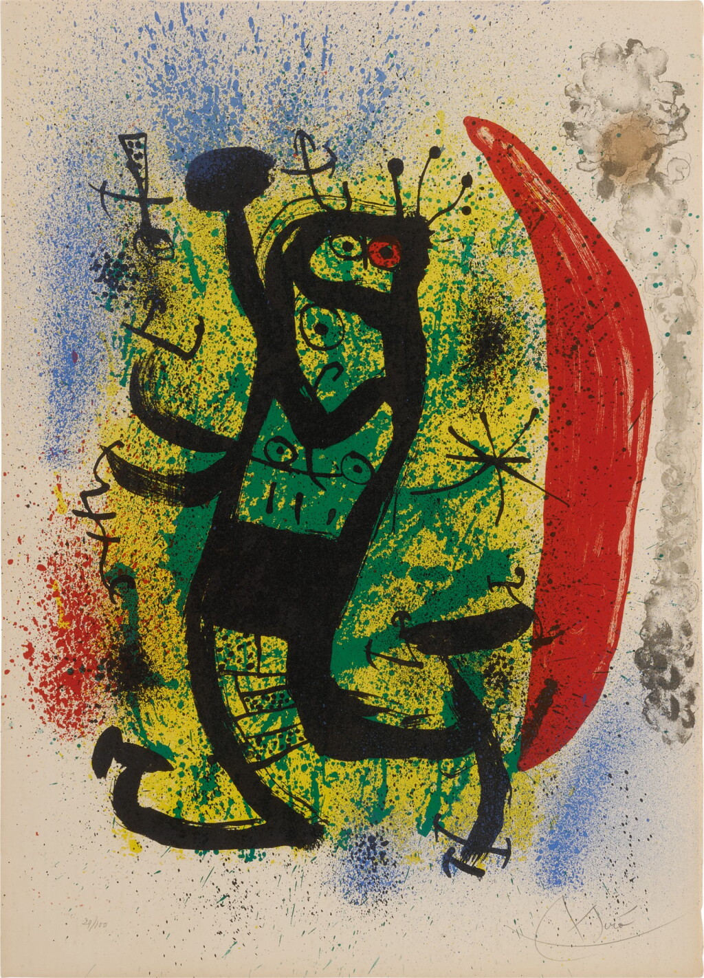 View full screen - View 1 of Lot 115. Le Homard (M. 638).