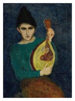 Woman with Mandolin
