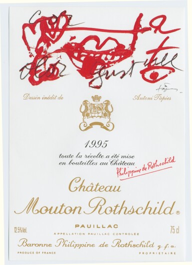 View full screen - View 1 of Lot 9206. Château Mouton Rothschild 1995 (12 BT).