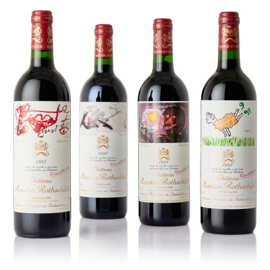 View full screen - View 1 of Lot 8642. Château Mouton Rothschild 1998 (12 BT).
