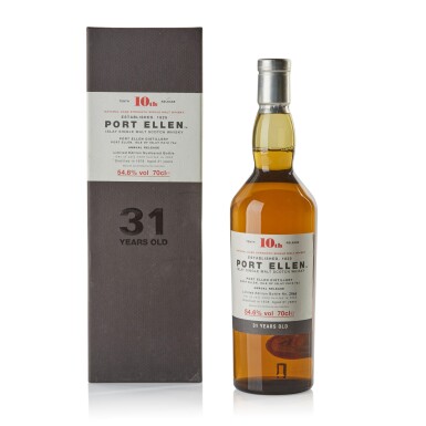 View full screen - View 1 of Lot 105. Port Ellen Tenth Annual Release 31 Year Old 54.6 abv 1978 .