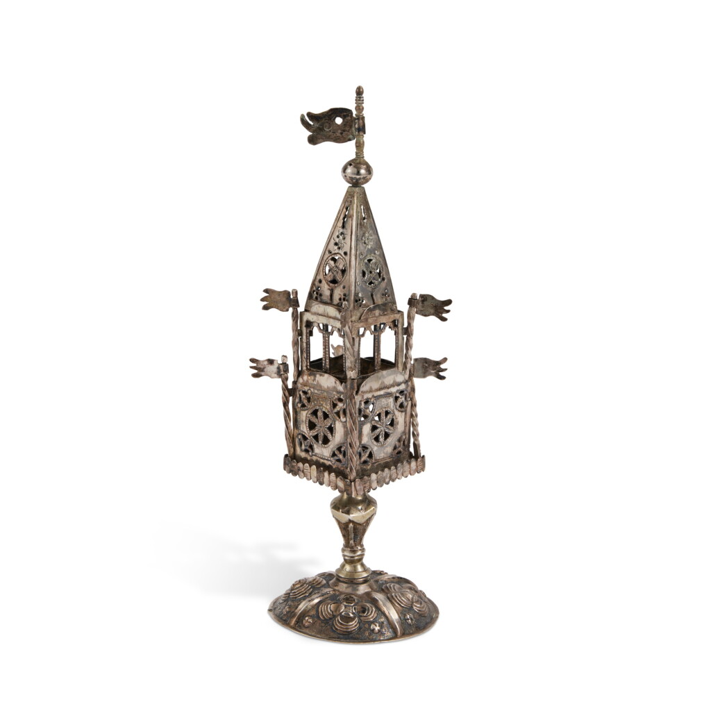 View full screen - View 1 of Lot 83. A Polish Silver Spice Tower, 18th Century.