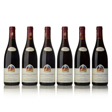 View full screen - View 1 of Lot 330. Ruchottes Chambertin 2005 Georges Mugneret (6 BT).