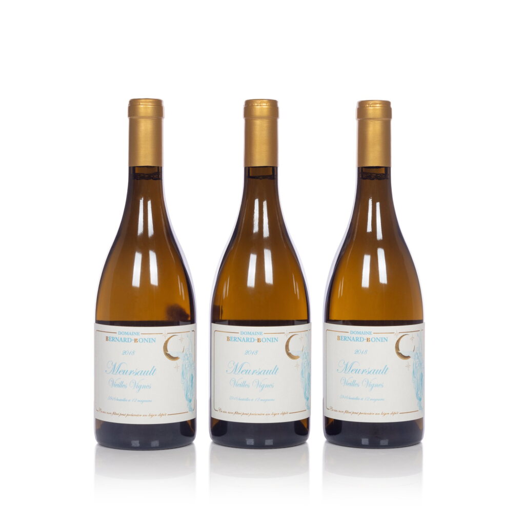 View full screen - View 1 of Lot 195. Meursault, Vieilles Vignes 2018 Bernard Bonin (6 BT).