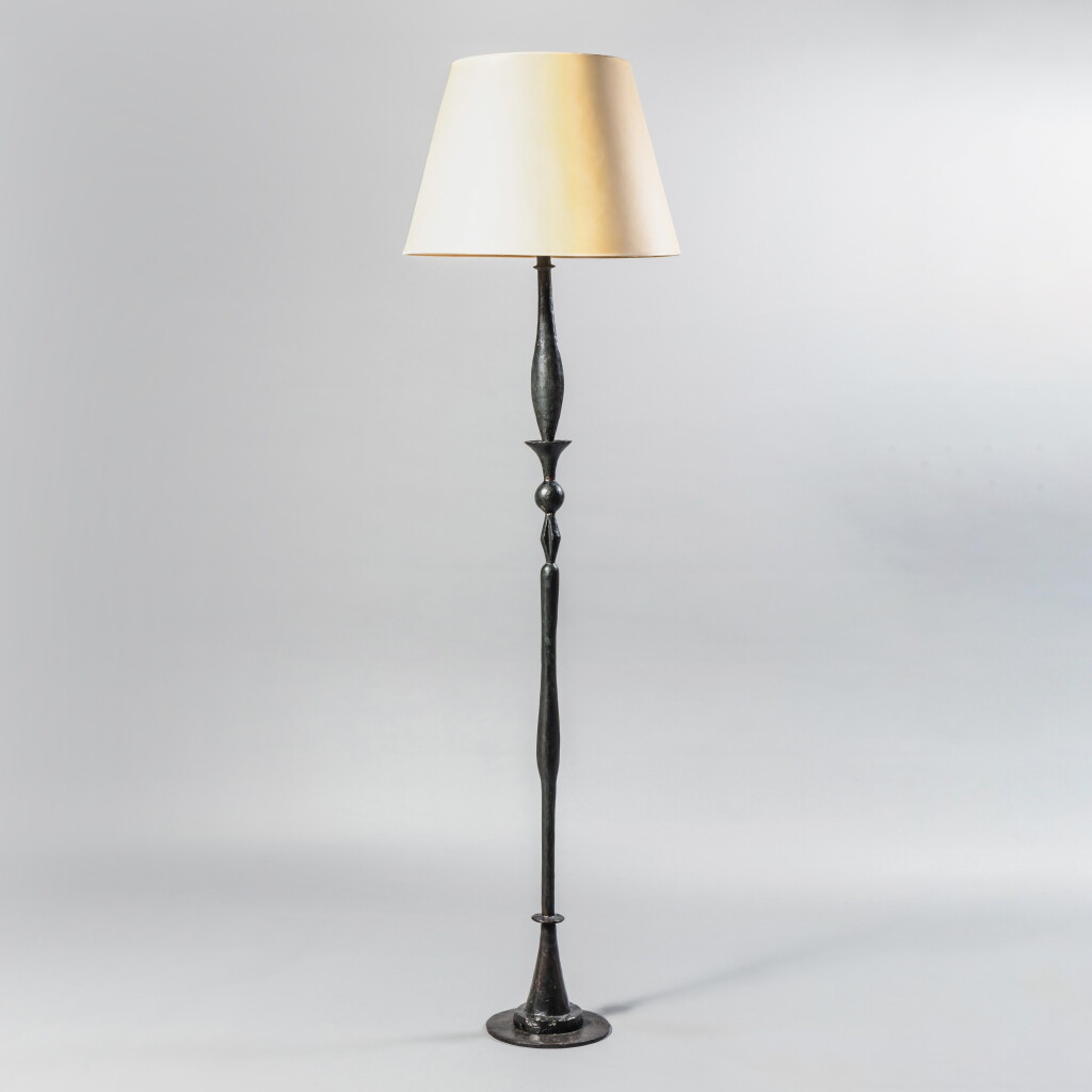 View full screen - View 1 of Lot 18. "Grande Feuille, Version Fine" Floor Lamp.