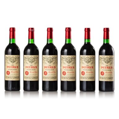 View full screen - View 1 of Lot 378. Petrus 1981 (12 BT).