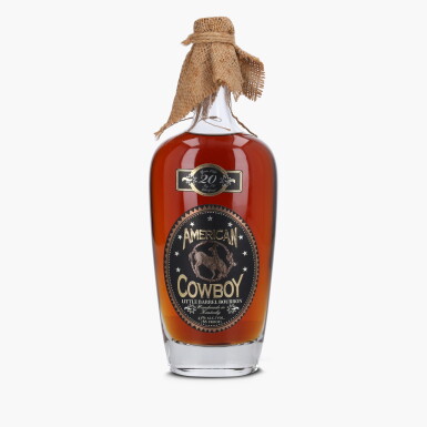 View full screen - View 1 of Lot 2376. American Cowboy Little Barrel Bourbon 20 Year Old 86 Proof NV (1 Bottle 75cl).