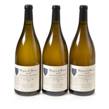 View full screen - View 1 of Lot 533. Meursault Premier Cru Les Genevrières, Cuvée Philippe Le Bon 2013 Maison Deux Montille (3 MAG).