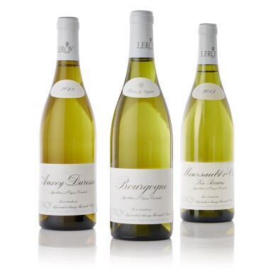 View full screen - View 1 of Lot 9100. Bourgogne Blanc Fleurs de Vignes NV Maison Leroy (6 BT).