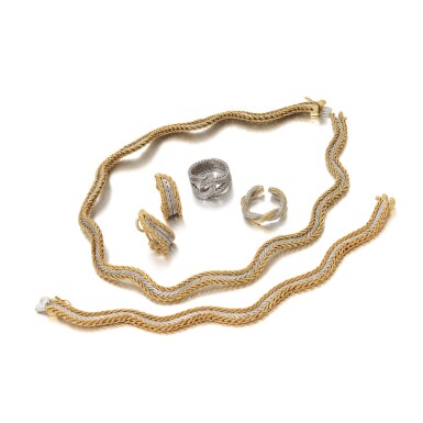 View full screen - View 1 of Lot 185. Collection of jewels (Collezione di gioielli).