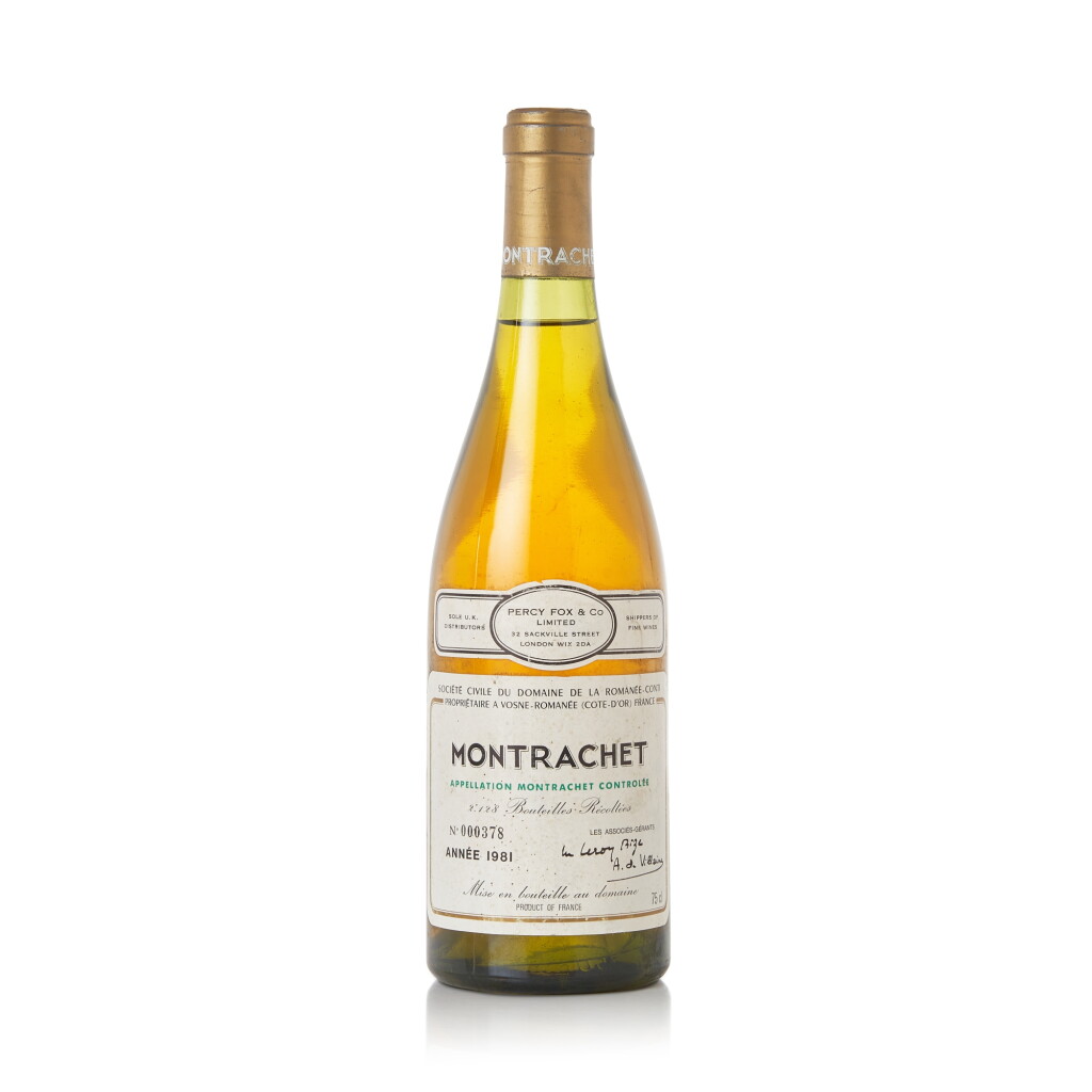View full screen - View 1 of Lot 611. Montrachet 1981 Domaine de la Romanée-Conti (1 BT).