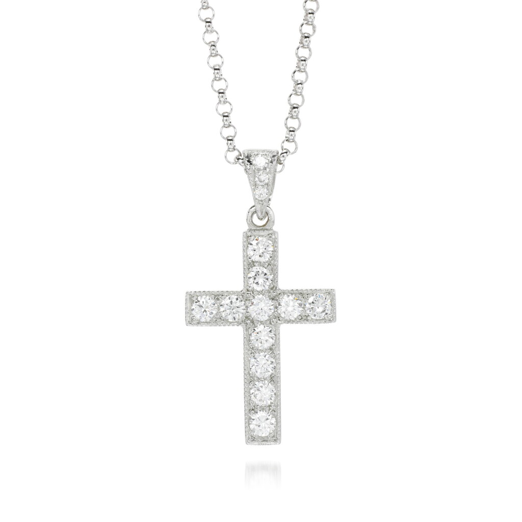 View full screen - View 1 of Lot 162. Diamond pendant, 2001.