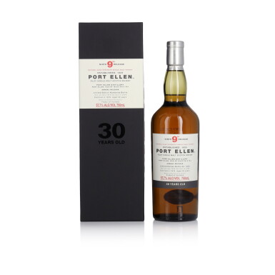 View full screen - View 1 of Lot 1127. Port Ellen 9th Annual Release 30 Year Old 57.7 abv 1979 (1 bt 75cl).