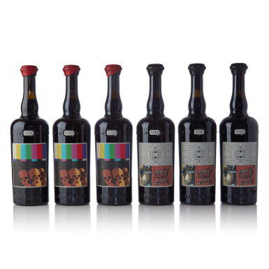 View full screen - View 1 of Lot 398. Sine Qua Non, Rattrapante, Eleven Confessions Vineyard, Grenache and Touché, Eleven Confessions Vineyard, Syrah 2012 (6 BT).