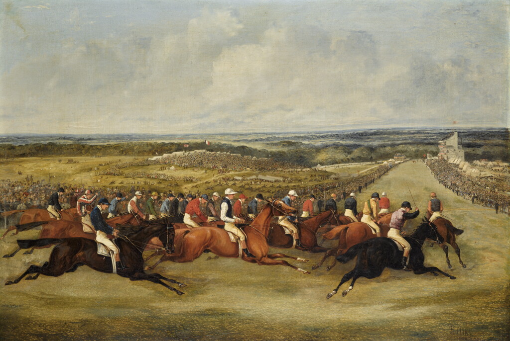 全萤幕检视 - 查看58SAMUEL HENRY ALKEN, KNOWN AS HENRY ALKEN JNR. | Rounding Tattenham Corner; and Sir J. Hawley's Beadsman beating Lord Derby's Toxophilite, The Derby, 1858的1