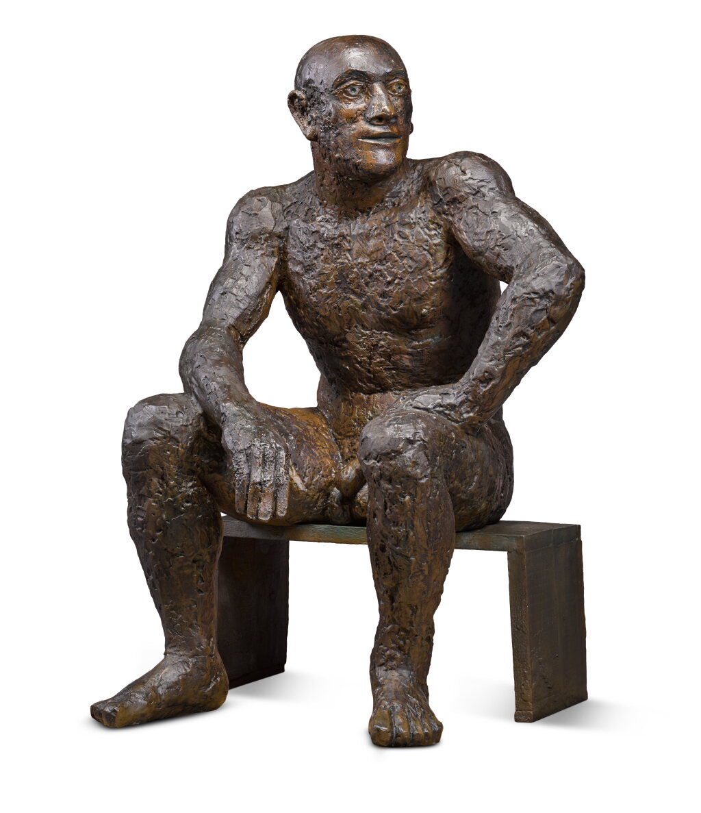 View full screen - View 1 of Lot 17. Seated Man II.
