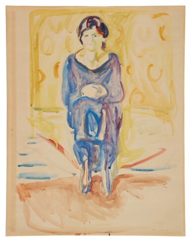 View full screen - View 1 of Lot 263. Seated Woman.