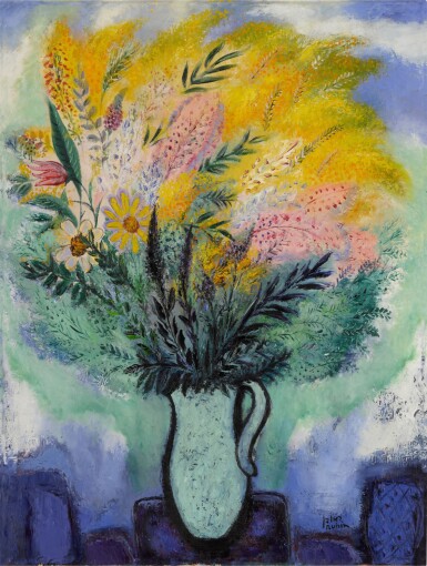 View full screen - View 1 of Lot 184. Spring Bouquet with Mimosa.