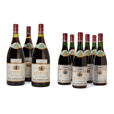 View full screen - View 1 of Lot 13. Hermitage, La Chapelle 1990 Paul Jaboulet Aîné (6 BT) .