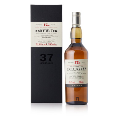 View full screen - View 1 of Lot 8068. Port Ellen 17th Annual Release 37 Year Old 51.0 abv 1979 (1 BT70).