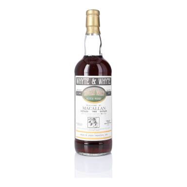 View full screen - View 1 of Lot 41. Macallan Whyte & Whyte 29 Year Old 48.5 abv 1965 (1 BT 75cl).