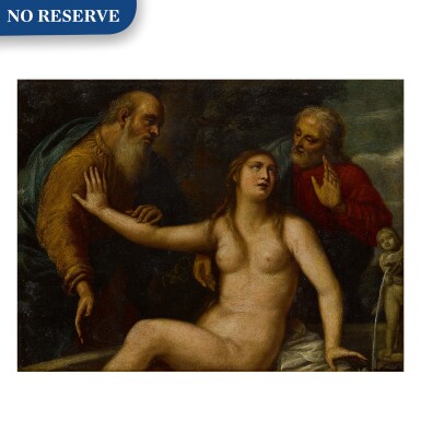 View full screen - View 1 of Lot 41. Susanna and the Elders.