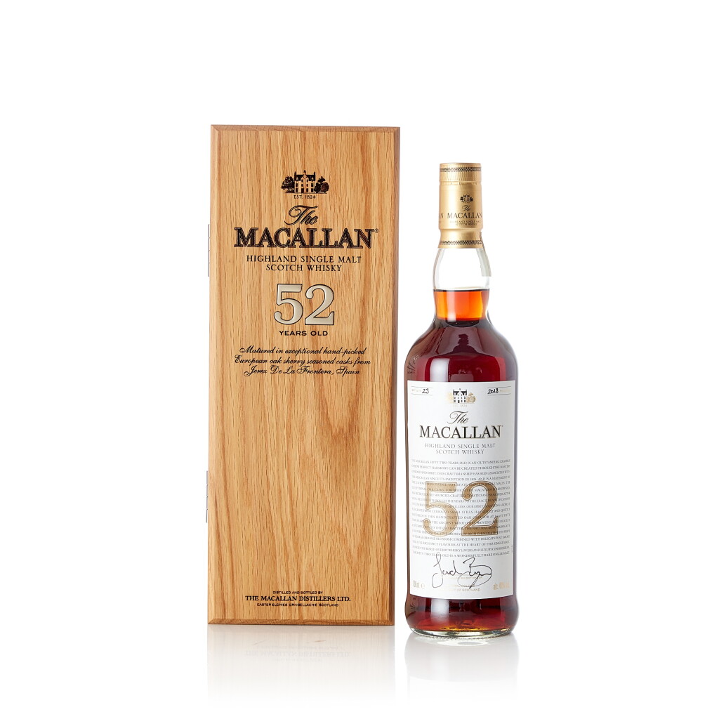 View full screen - View 1 of Lot 2044. Macallan 52 Year Old 2018 Release 48.0 abv NV (1 BT70).