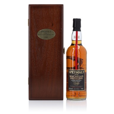 View full screen - View 1 of Lot 98. Macallan Gordon & MacPhail Speymalt 40.0 abv 1940 (1 Bottle 70cl).