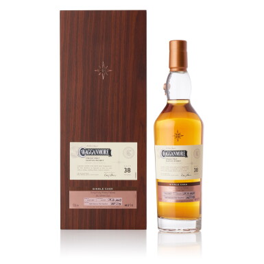 View full screen - View 1 of Lot 8135. Cragganmore 38 Year Old Casks of Distinction #601269 45.3 abv 1985 (1 BT70).