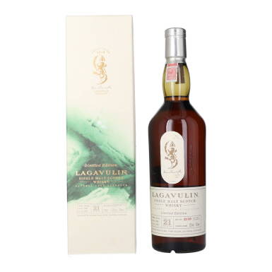 View full screen - View 1 of Lot 5313. Lagavulin 21 Year Old 52.0 abv 1991 (1 BT70).