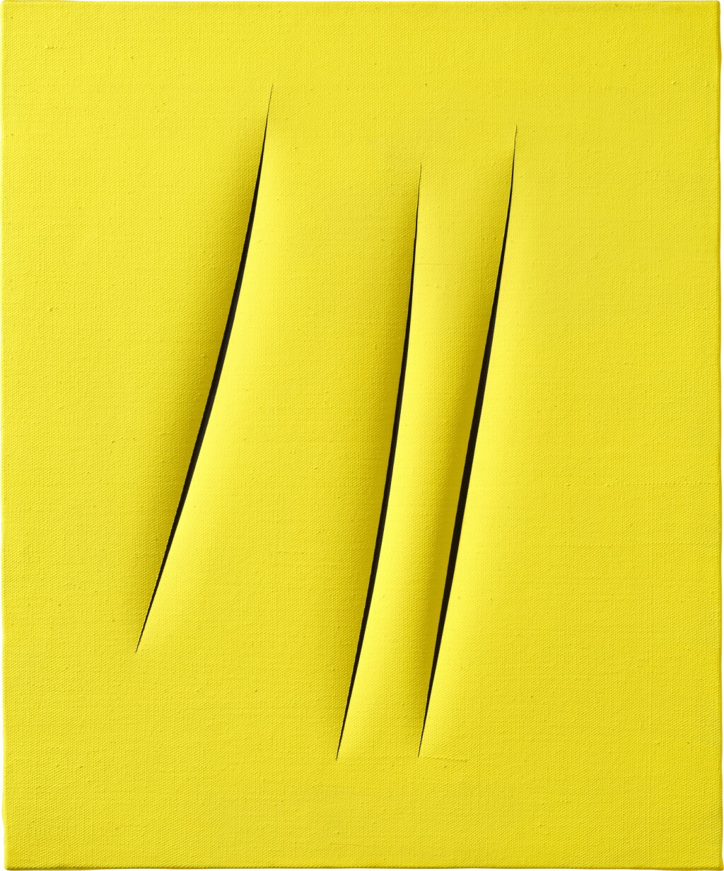View full screen - View 1 of Lot 26. Concetto spaziale, Attese.