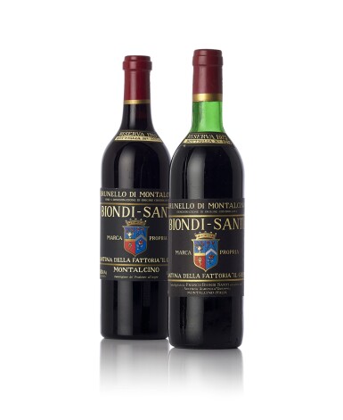 View full screen - View 1 of Lot 6221. Brunello di Montalcino 'Il Greppo' Riserva 1955 Biondi-Santi (1 BT).