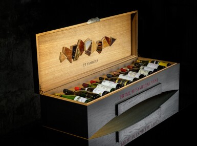 View full screen - View 1 of Lot 776. Primum Familiae Vini Haute Couture Case & Passport (12 BT).