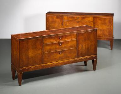 View full screen - View 1 of Lot 12. Pair of Sideboards .