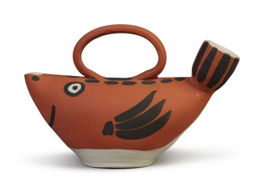 View full screen - View 1 of Lot 49. PABLO PICASSO | SUJET POISSON (A.R. 139).