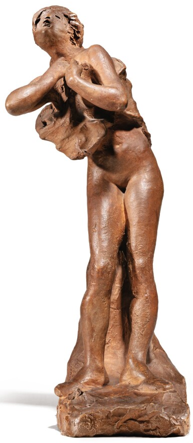 View full screen - View 1 of Lot 19. AUGUSTE RODIN | BAIGNEUSE AUX SANDALES, ÉTUDE.